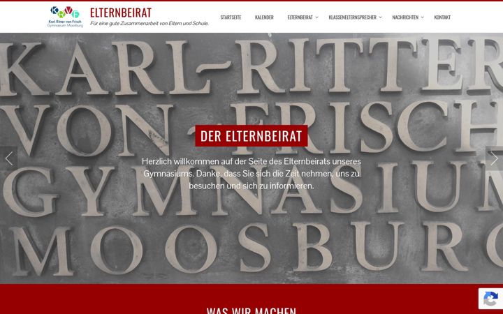 Screenshot of ebrgym-moosburg.de