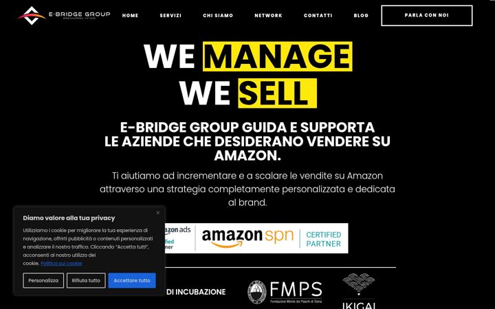 Screenshot of ebridgegroup.it