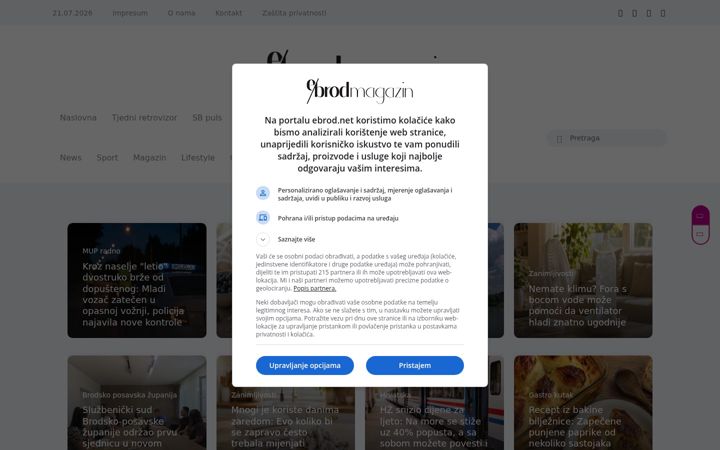 Screenshot di ebrod.net