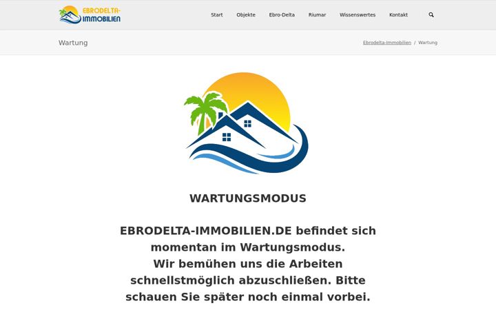 Screenshot of ebrodelta-immobilien.de