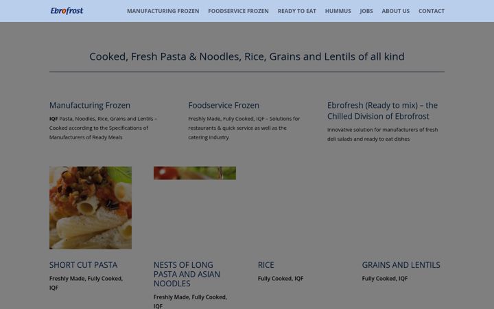 Screenshot of ebrofrost.com