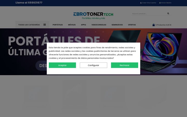 Skjermbilde av ebrotoner.es
