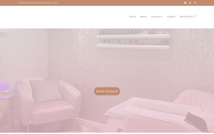 Posnetek zaslona ebrusbeautybox.co.uk