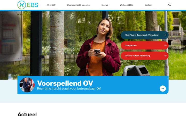 Screenshot of ebs-ov.nl