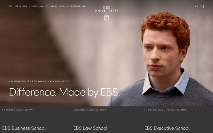 Screenshot of ebs.edu