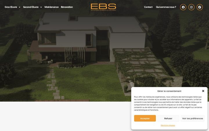 Screenshot of ebs40.com