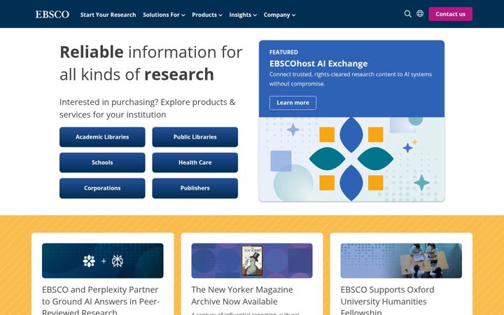 Ekrano kopija ebscohost.com
