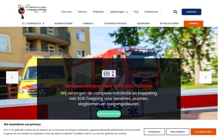 Screenshot of ebtcbeveiliging.nl