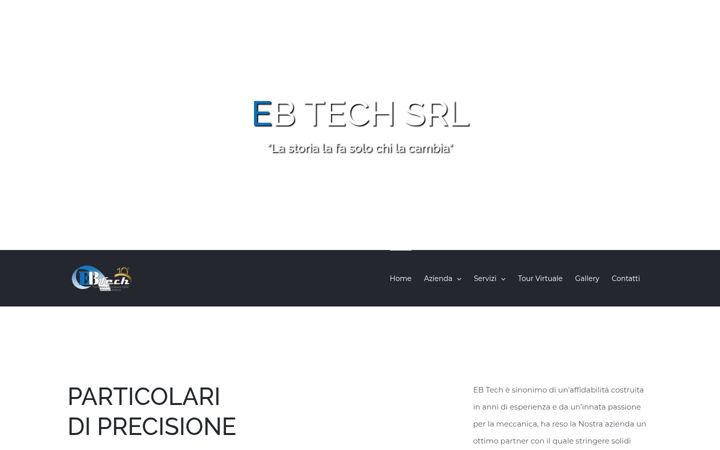 Screenshot of ebtechsrl.com