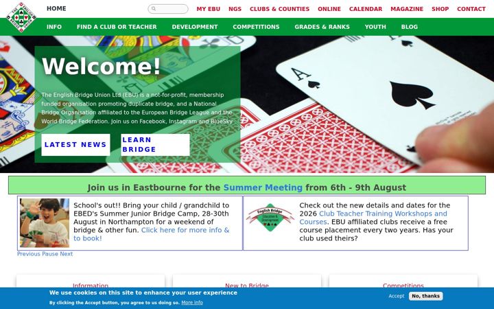 Captura de ecrã de ebu.co.uk