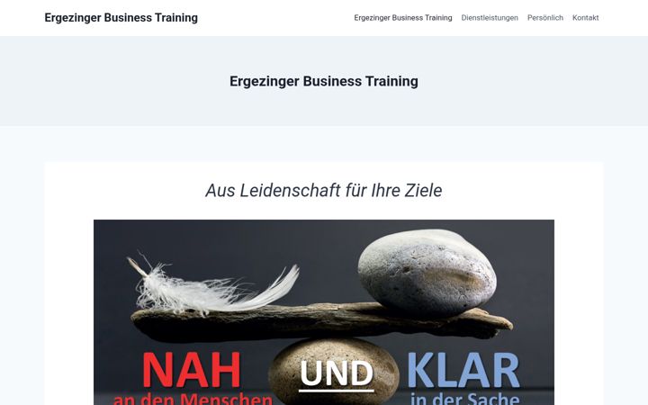 Screenshot of ebusinesstraining.de