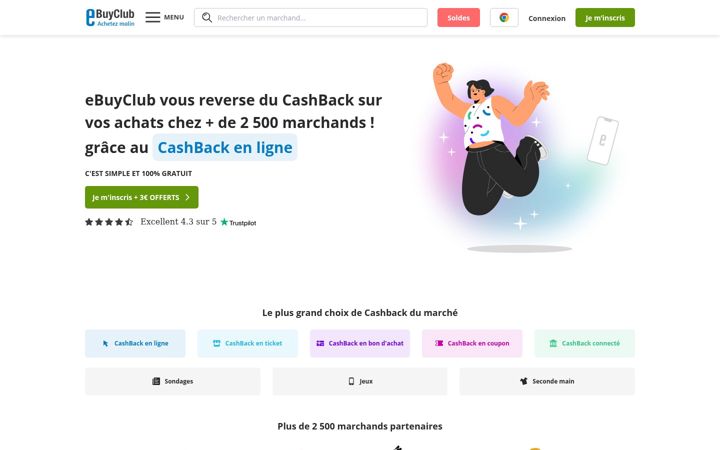 Screenshot of ebuyclub.com
