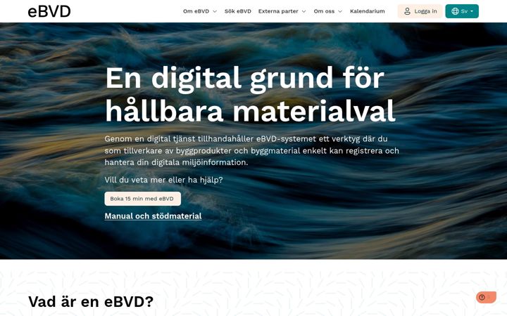 Screenshot of ebvd.org