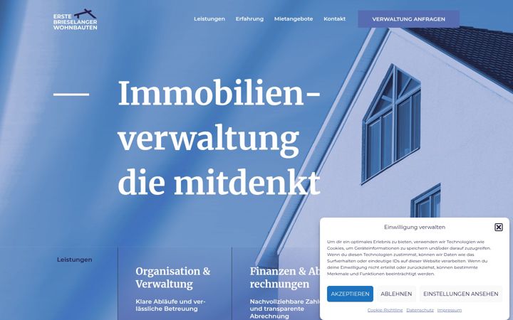 Screenshot of ebw-gmbh.de