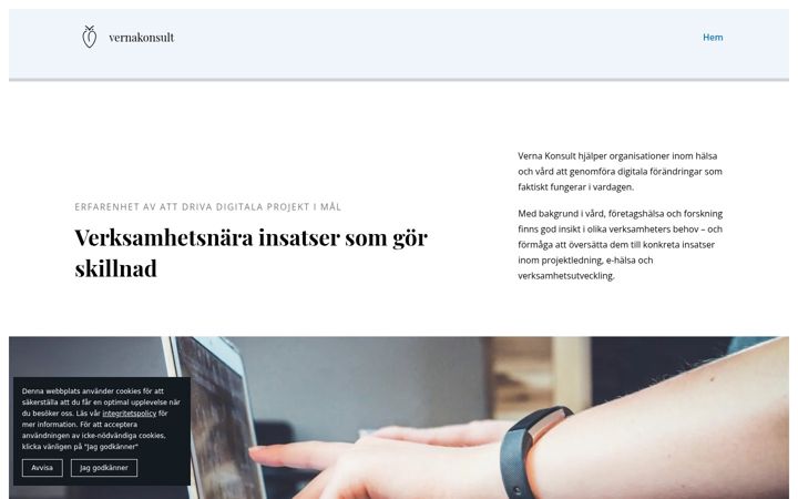 Screenshot von ebydigitalhealth.se