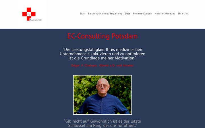 Screenshot of ec-consulting-potsdam.de