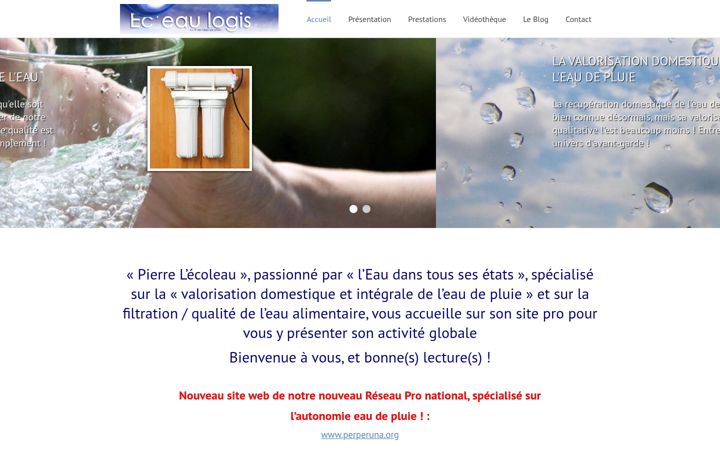 Screenshot of ec-eau-logis.com
