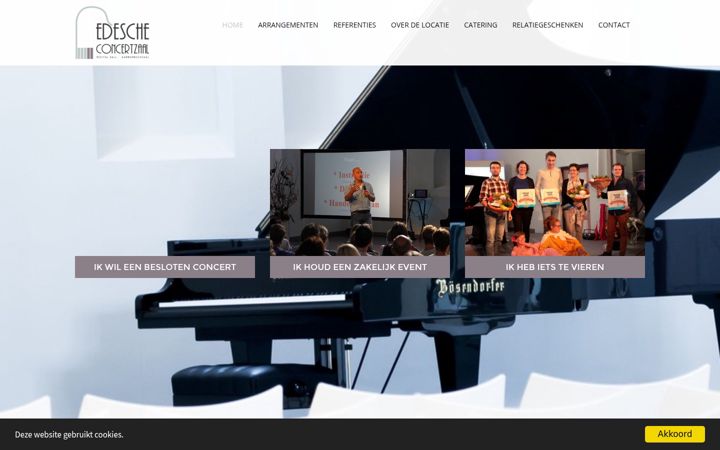 Screenshot of ec-events.nl