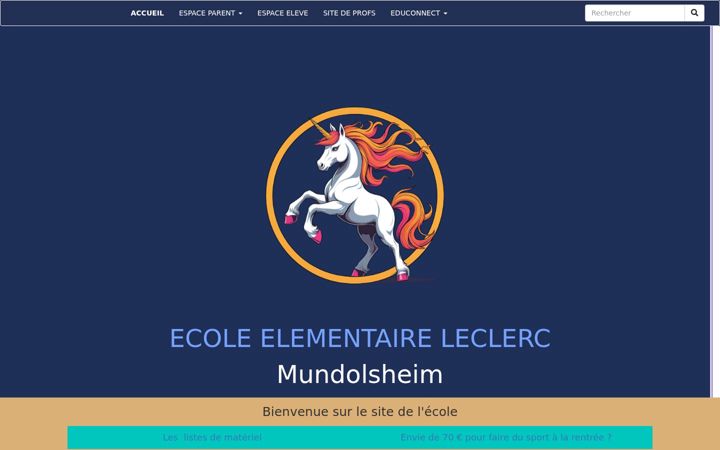 Screenshot of ec-mundolsheim.site.ac-strasbourg.fr