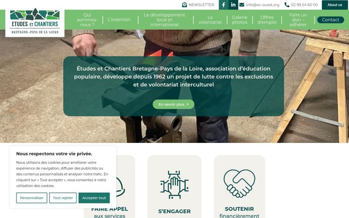 Ekrano kopija ec-ouest.org