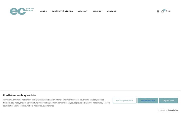 Screenshot of ec-parfums.com