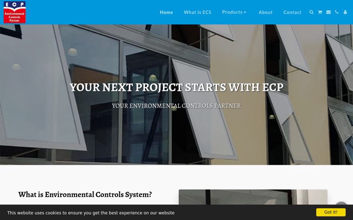 Screenshot of ec-products.net