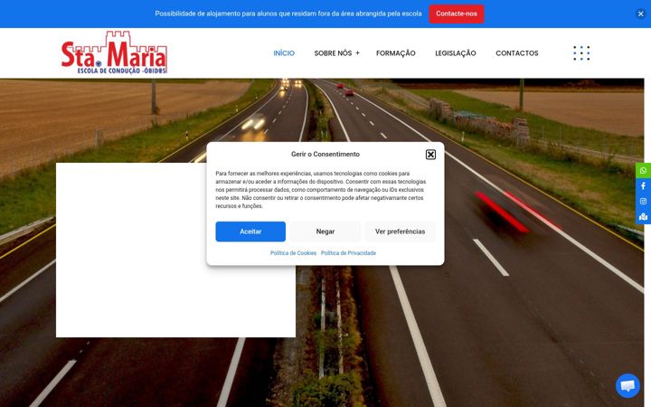 Screenshot of ec-santamaria.com