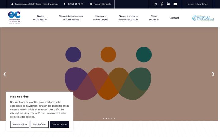 Screenshot of ec44.fr