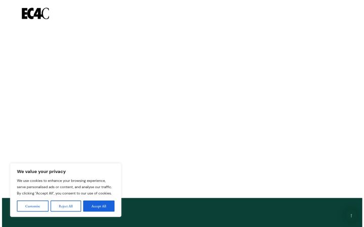 Screenshot of ec4c.com