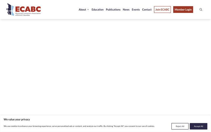 Screenshot of eca.bc.ca