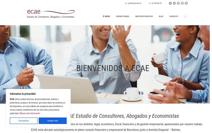 Screenshot of ecaebcn.com
