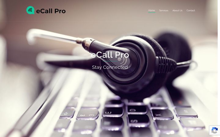 Screenshot of ecallpro.eu