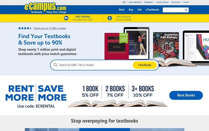 Képernyőkép: ecampus.com