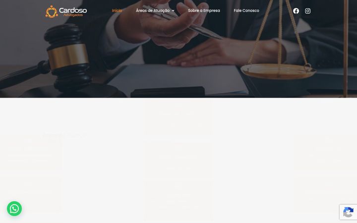 Screenshot of ecardoso.adv.br