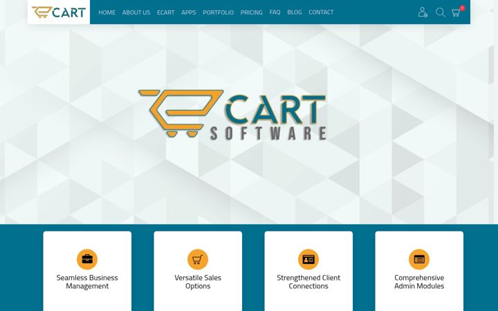 Screenshot of ecart.software