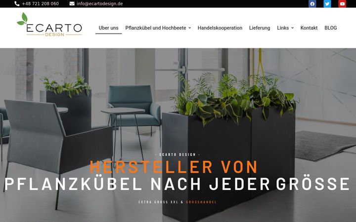 Screenshot of ecartodesign.de