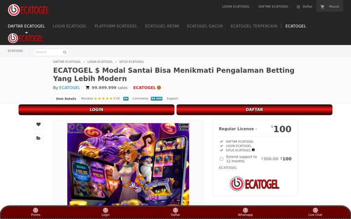 Ekrano kopija ecatogel.net