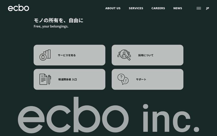 Captura de pantalla de ecbo.io