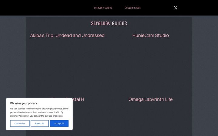 Screenshot of ecchigamer.com