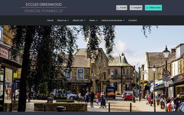Screenshot di ecclesgreenwood.co.uk