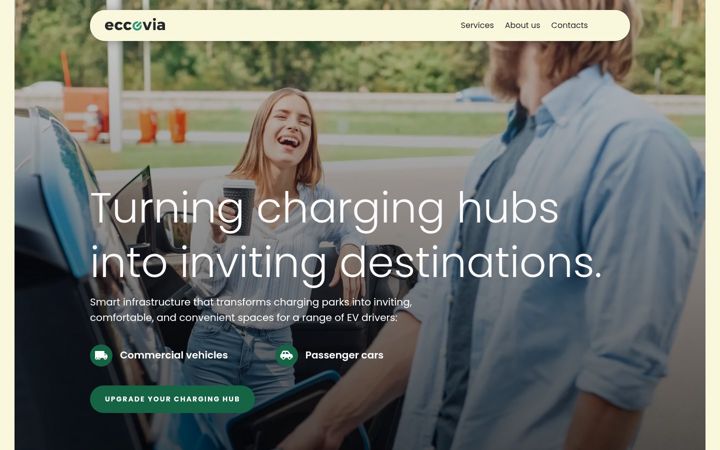 Screenshot of eccovia.eu