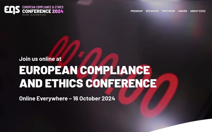 Screenshot of ecec-conference.com