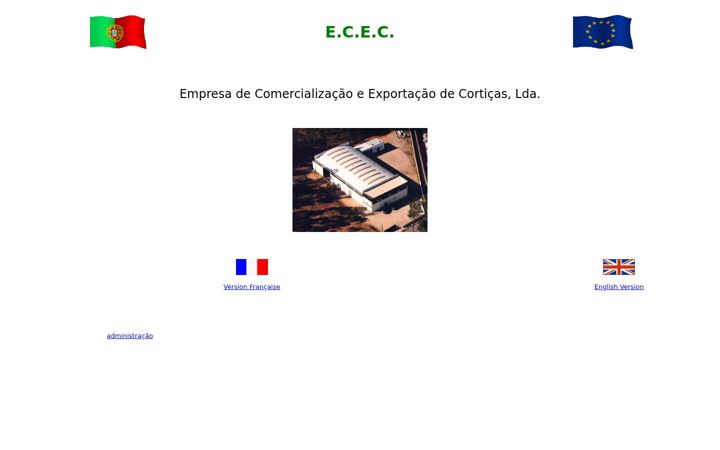 Screenshot of ecec-cork.com