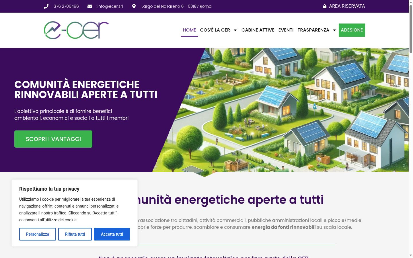 Screenshot tal-banner tal-kunsens muri qabel kwalunkwe interazzjoni