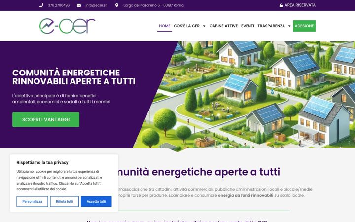Screenshot of eceritalia.it