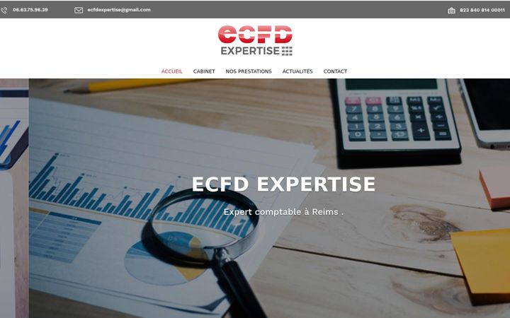 Screenshot of ecfdexpertise.com