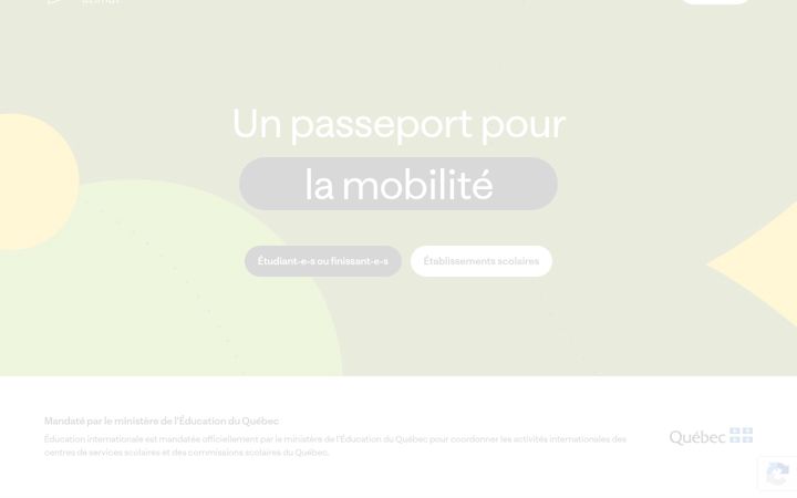 Screenshot of echanges-azimut.com