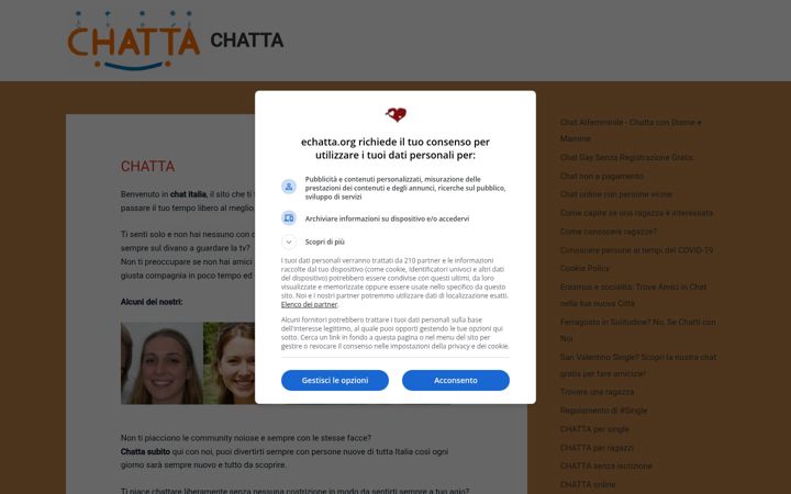 Screenshot of echatta.org