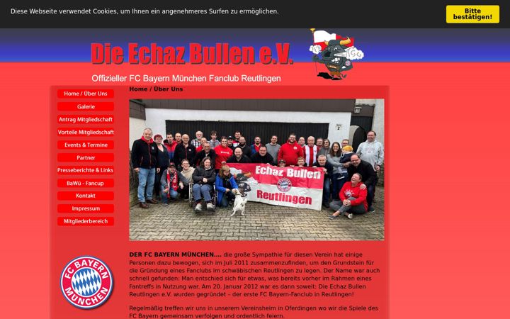 Screenshot of echazbullen.de