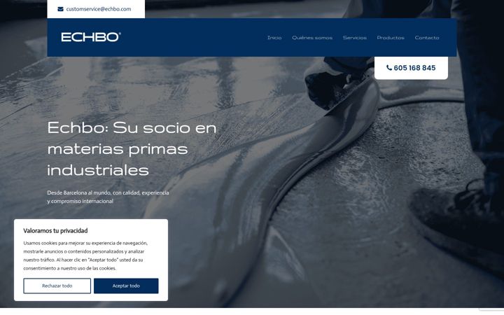 Skjermbilde av echbo.es